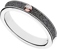 Anneau Zancan Homme in Argent Diamante ESA083R-16